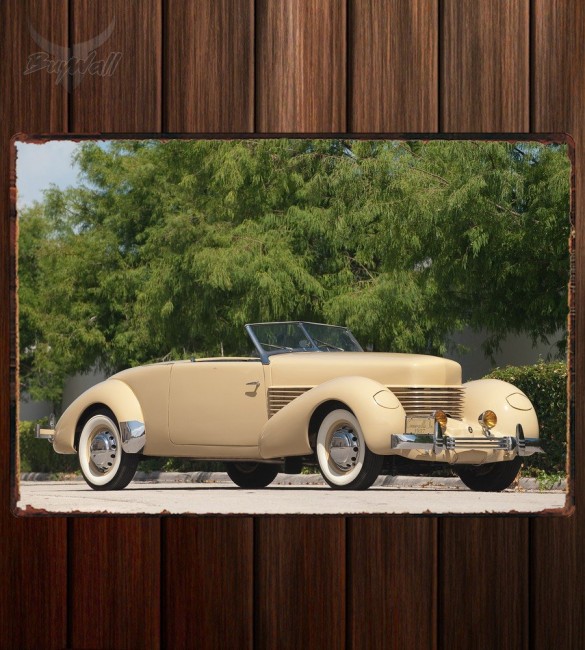 Металлическая табличка Cord 812 SC Convertible Coupe Металлическая табличка Cord 812 SC Convertible Coupe